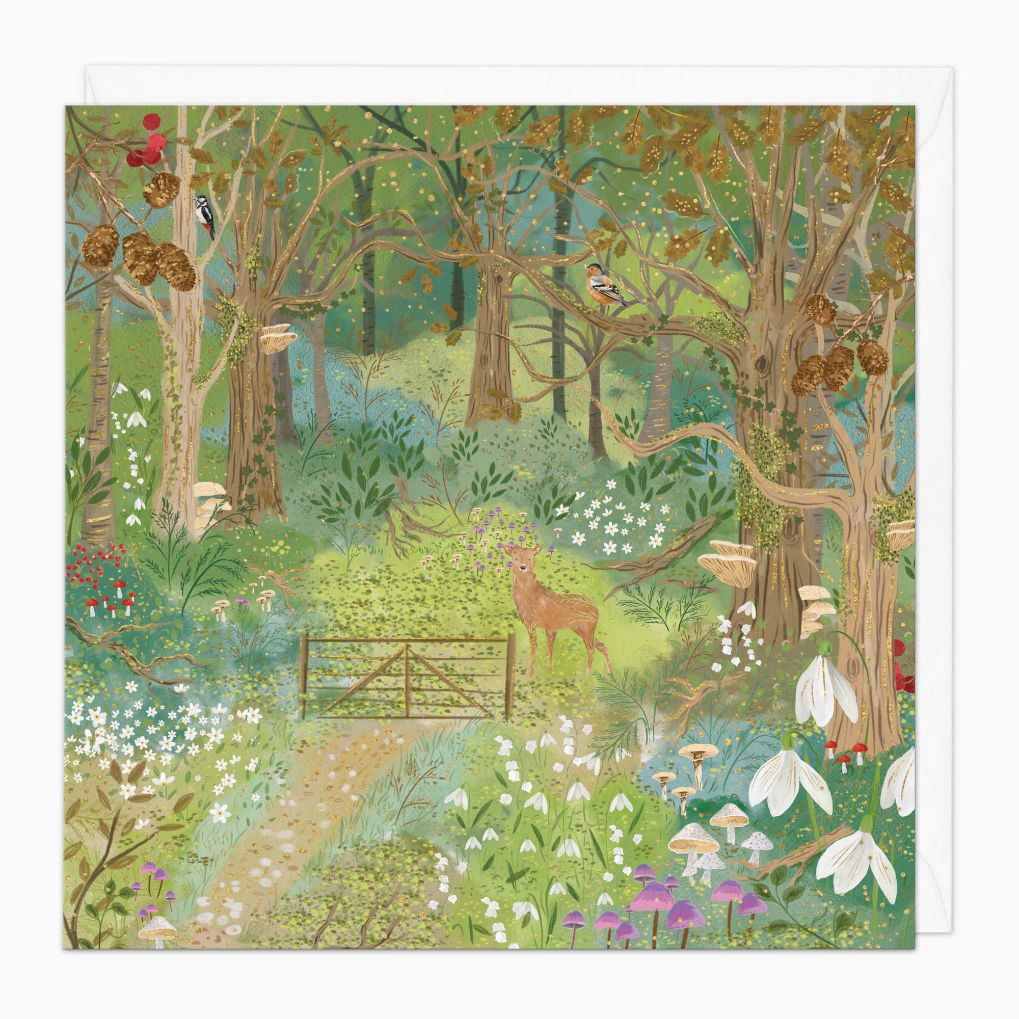 Whistlefish  - Magical Woodland Art Card