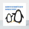 Petimo - Daddy Cool Penguin Flipping Cool Fun Father's Day Card
