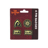 Blueprint Collections - The Traitors Pin Badges