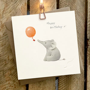 Ginger Betty Elephant Family Happy Birthday Card - More Than Just a Gift | Narborough Hall