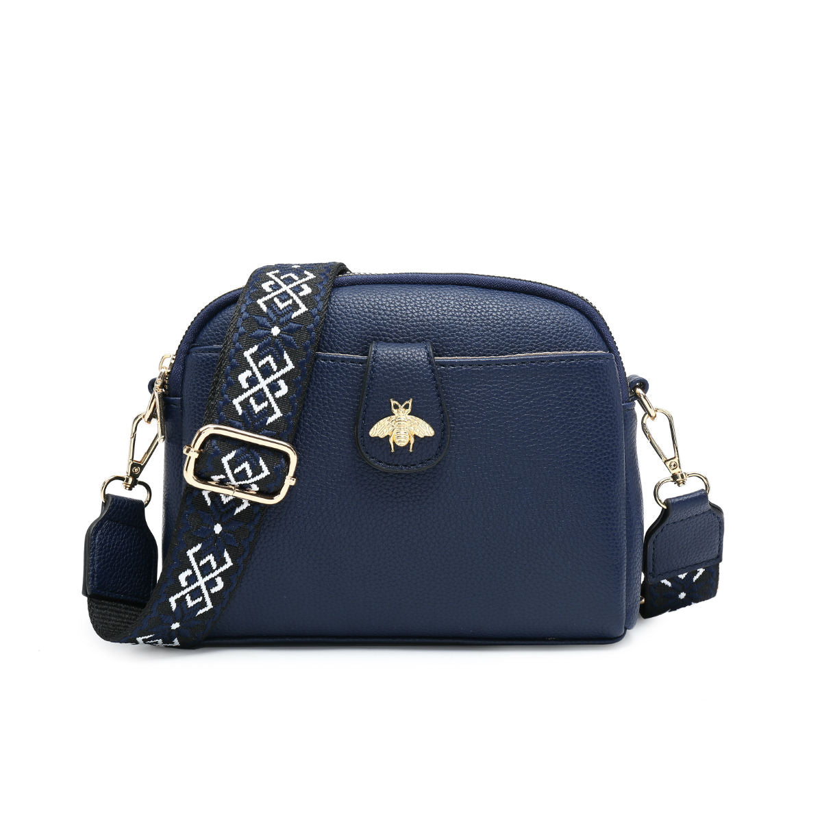 Zara Navy Cross Body Bag