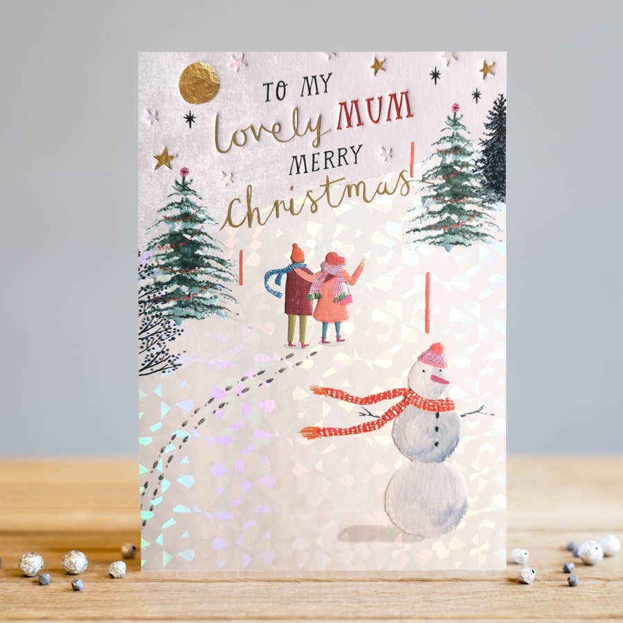 Louise Tiler - Lovely Mum Christmas Card