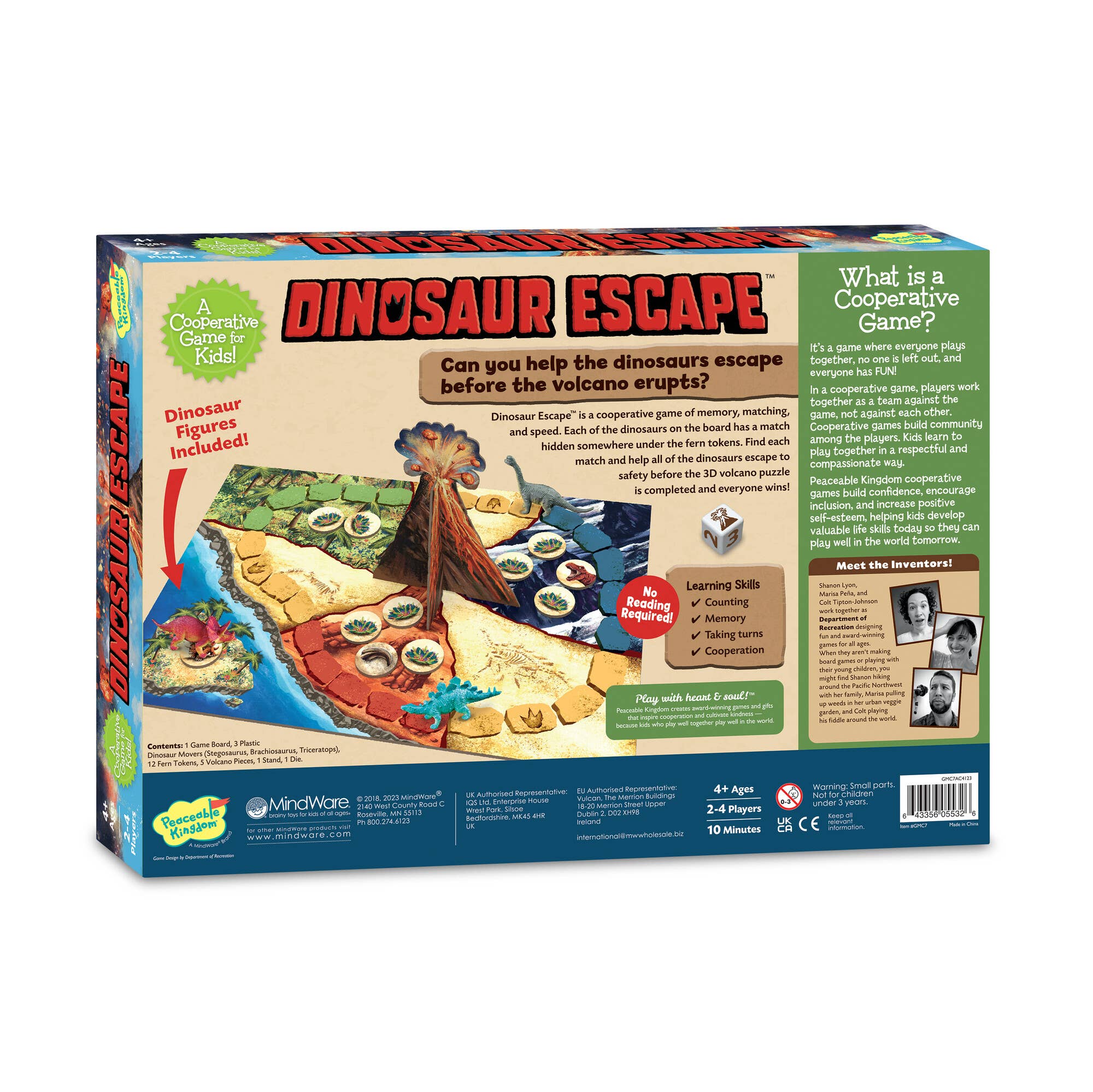 Cooperative Game - Dinosaur Escape