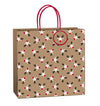 The Unique Paper Company - Eco-friendly Festive Friends Christmas FSC™ kraft Gift Bags: Extra Large