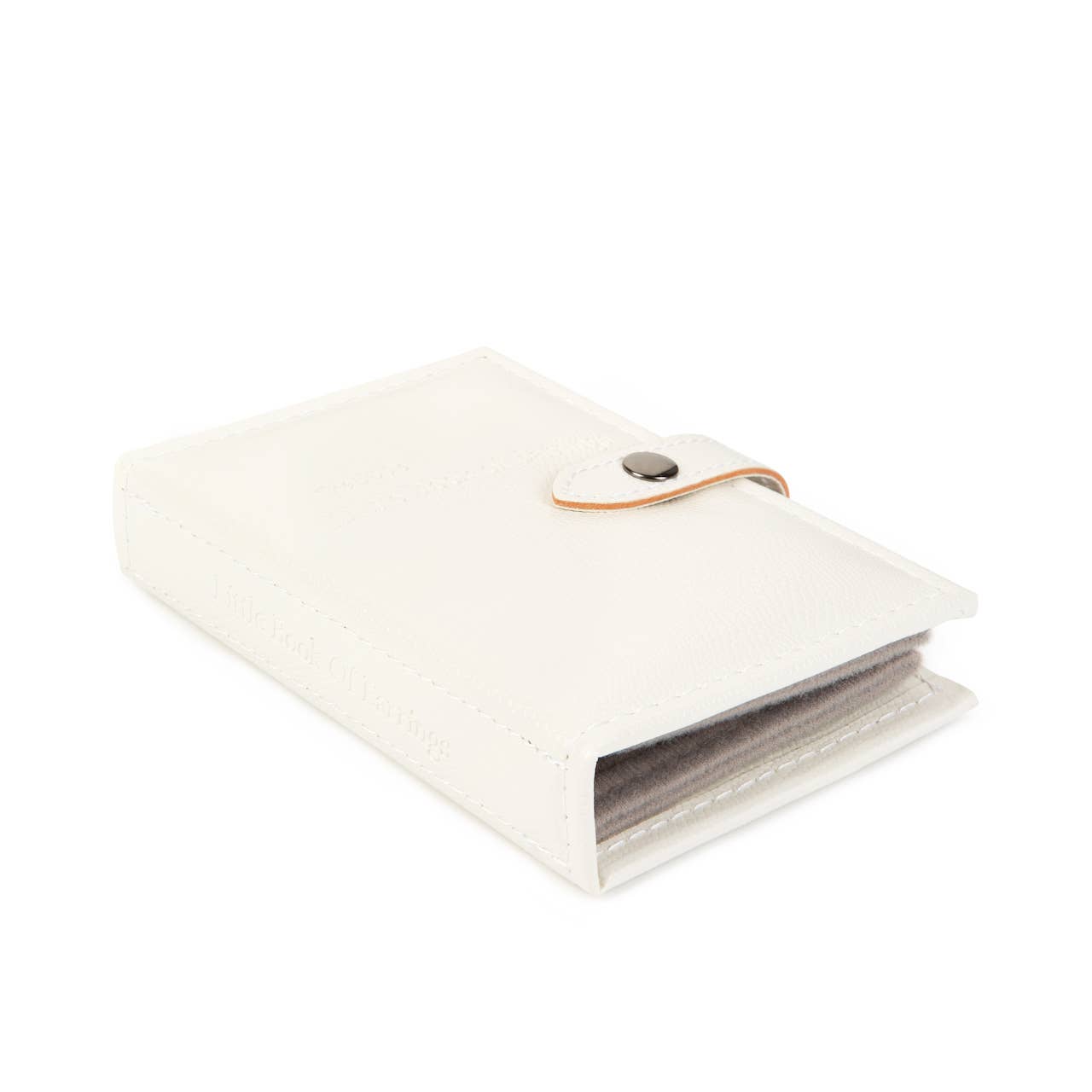 Little Book Of Earrings Ivory Perfect Earring Organiser