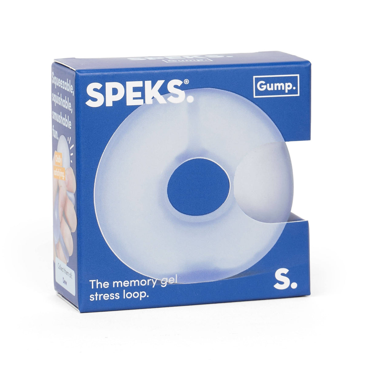 Speks Loop Gump - The Memory Gel Stress Ring - Original Moon: Sea Glass