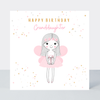 Petimo - Sugar & Spice Happy Birthday Granddaughter Pink Fairy Card