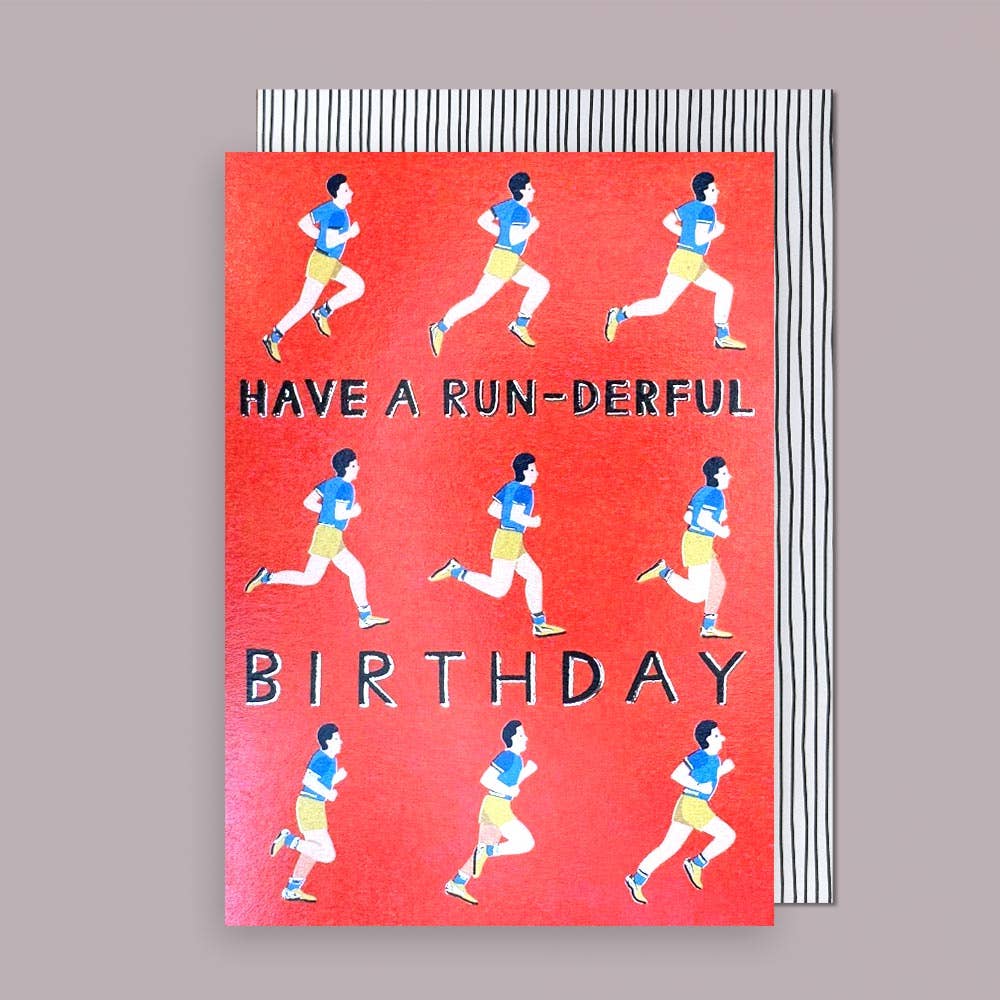 Honcho Have A Run-derful Birthday Card - More Than Just a Gift | Narborough Hall