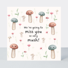 Petimo - Miss You Very Mush Cute Mushroom Woodland Wishes Card