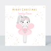 Petimo - Sugar Plum Merry Christmas Lovely Niece Fairy Pink Card