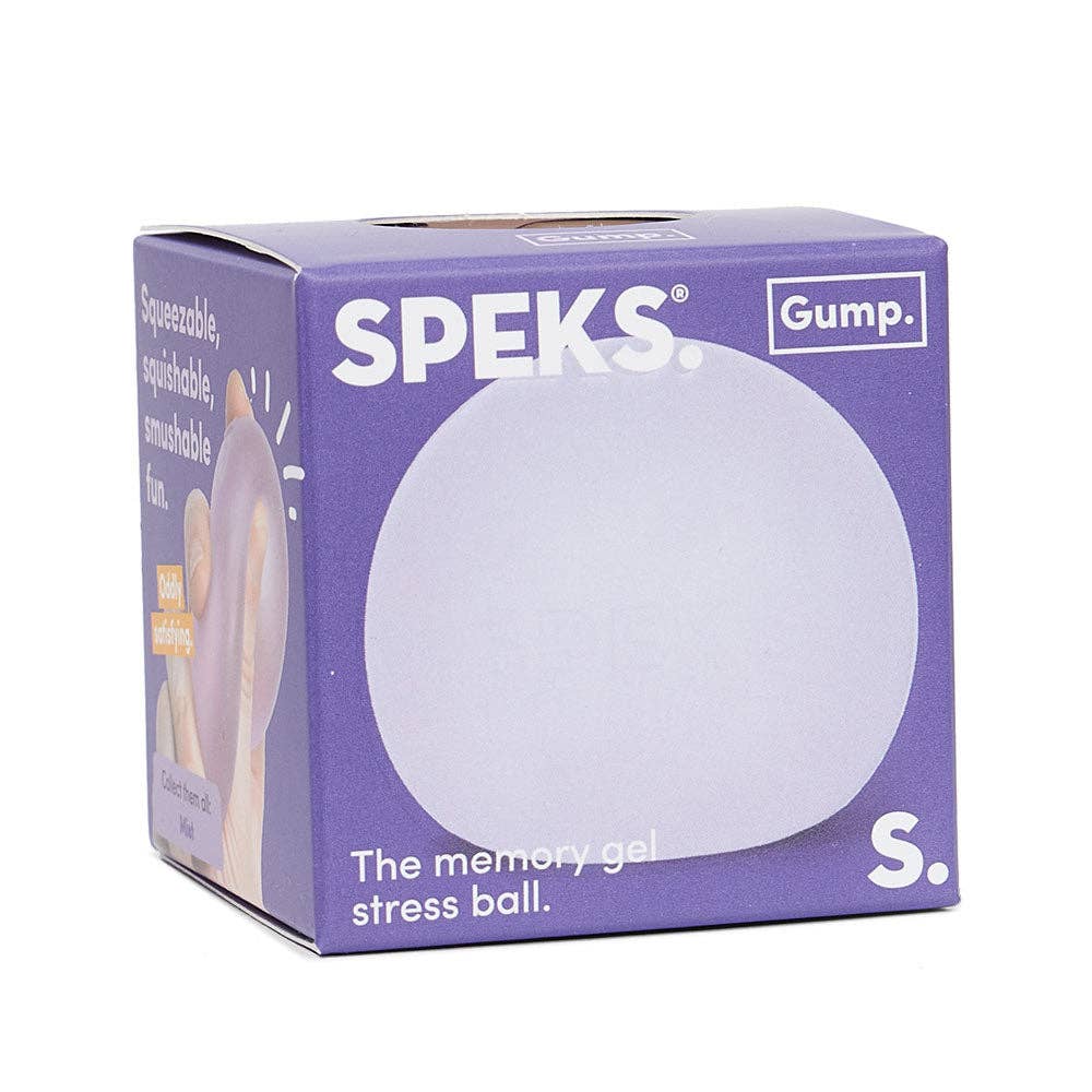 Speks Original Gump - The Memory Gel Stress Ball: Moon Jelly