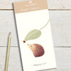 Ginger Betty Hedgehog & Ladybird Magnetic Notepad