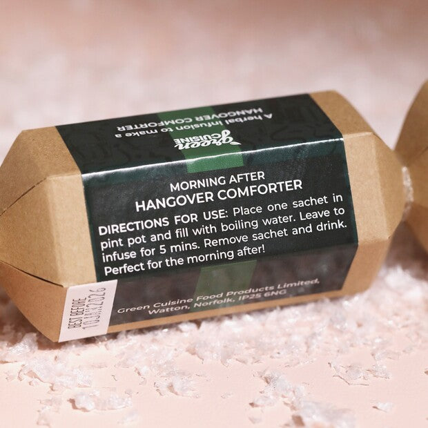 Green Cuisine Hangover Comforter Christmas Cracker