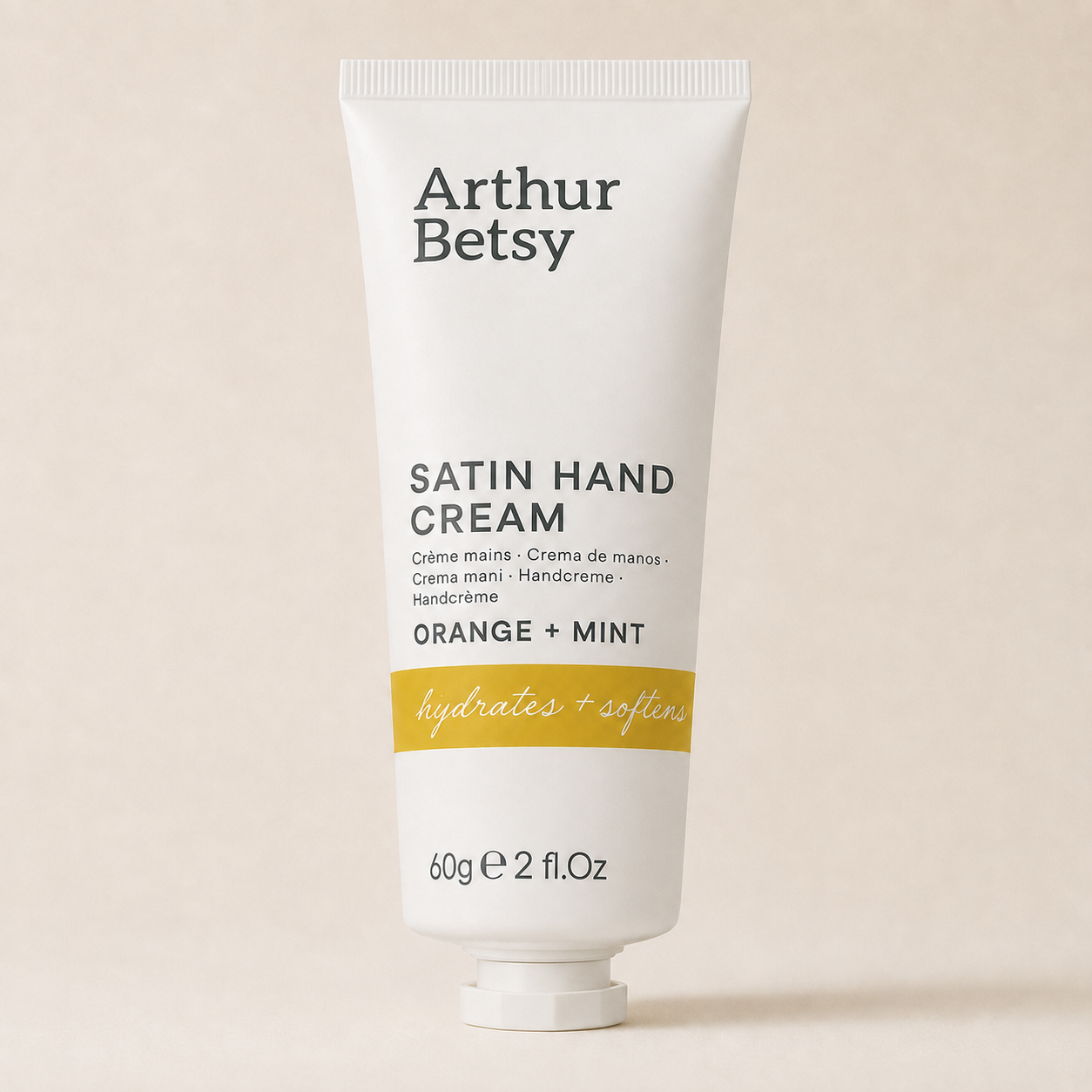 Satin Hand Cream - Peppermint & Orange