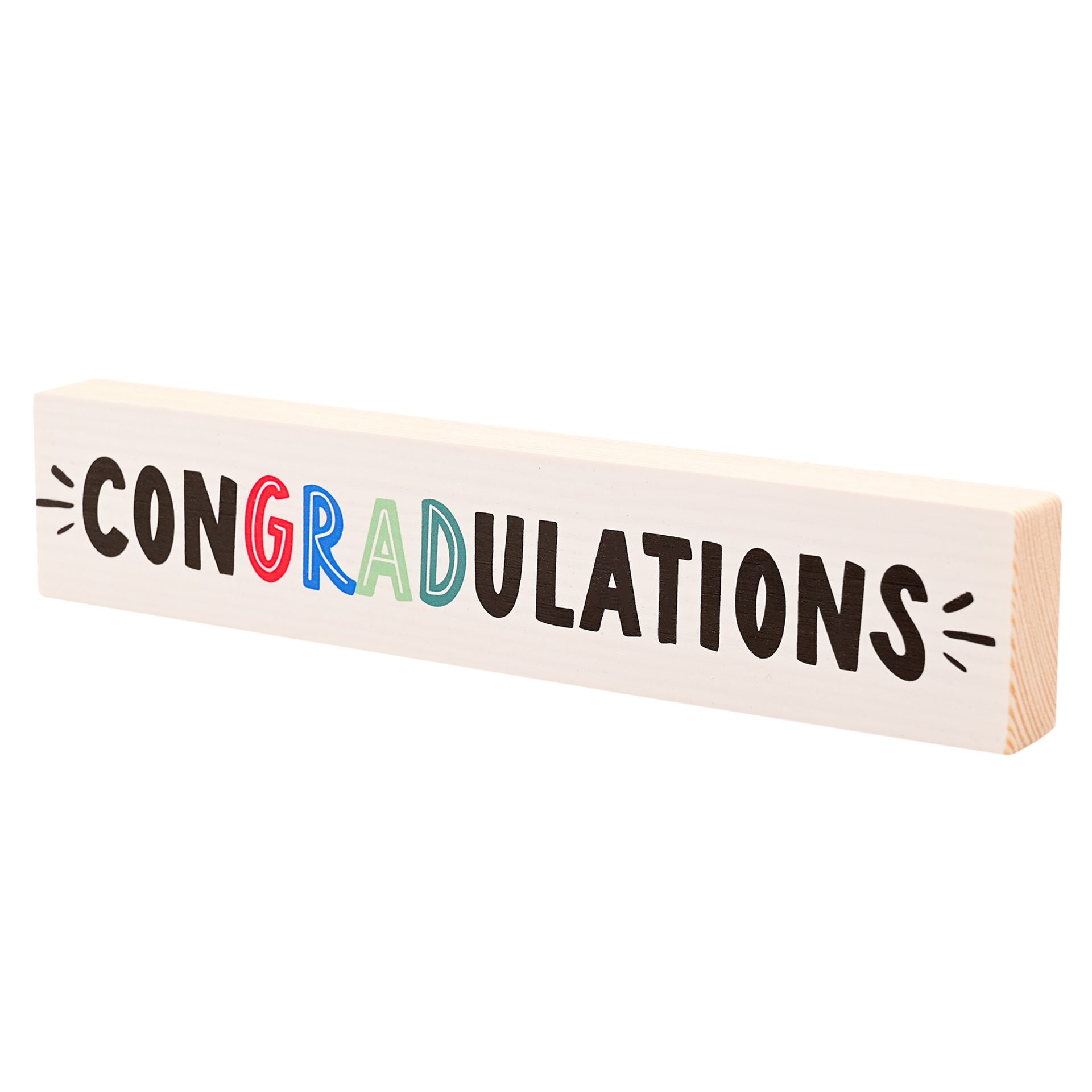 Hullabaloo 'Congradulations' Graduation Plaque