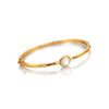 Hot Diamonds Golden Edit Mother of Pearl Calm Bangle