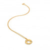 Hot Diamonds Golden Edit Believe Pendant Necklace - Small