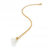Hot Diamonds Golden Edit Calm Pearl Pendant Necklace