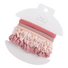 Pink Scrunchies - 6pcs