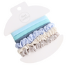 Blue Scrunchies - 6pcs