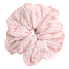 Pink Stripe Giant Hair Scrunchie