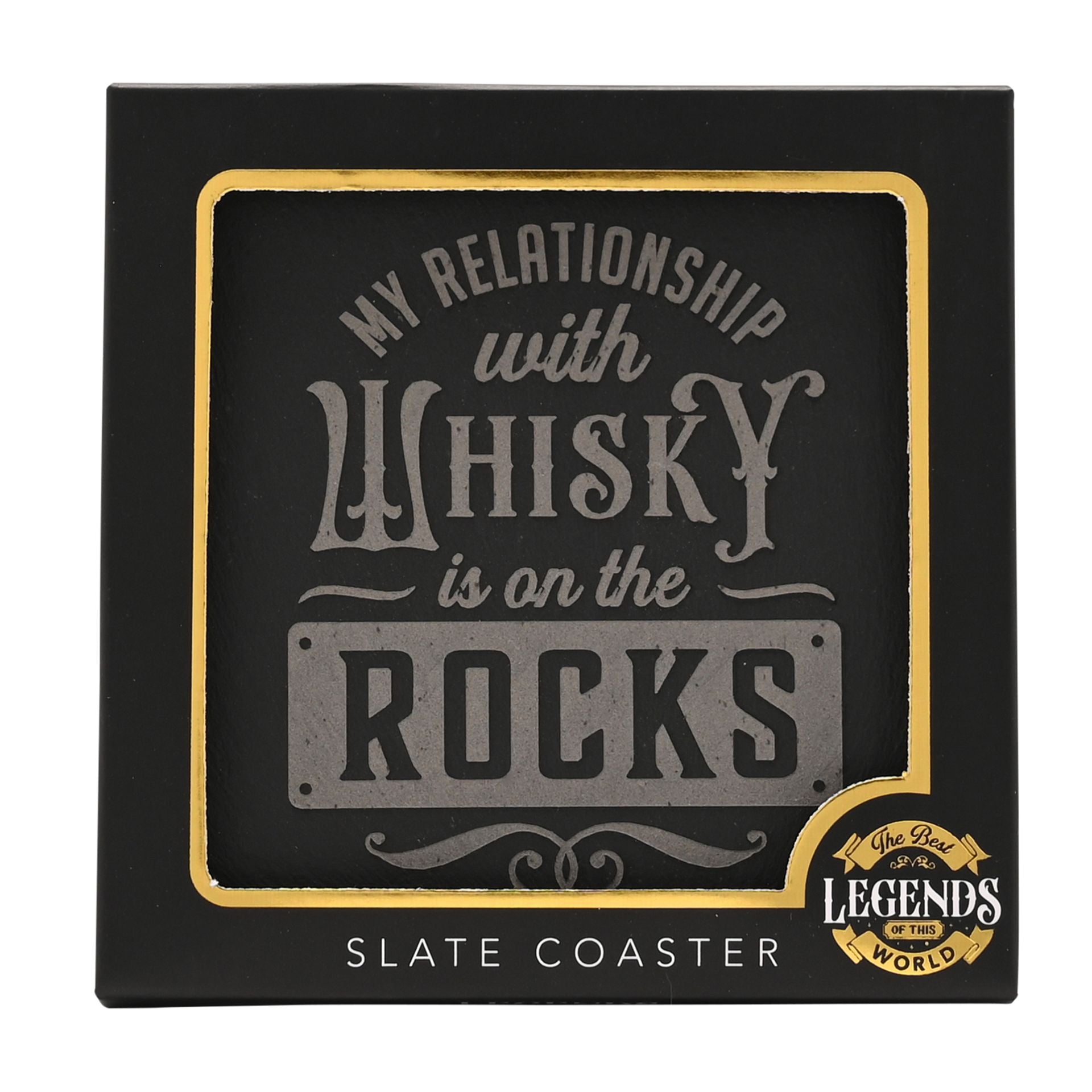Harvey Makin Legend Slate Coaster - Rocks