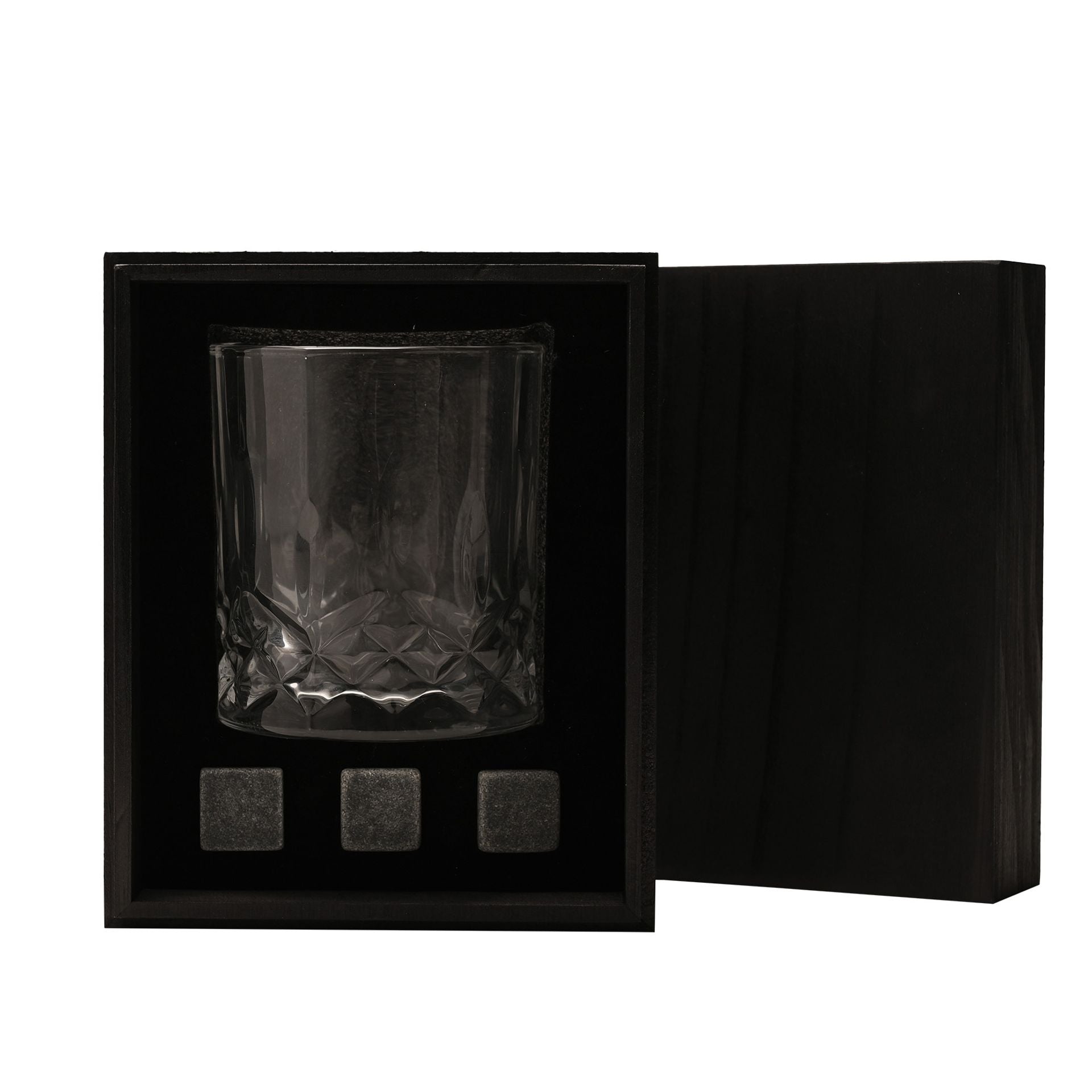 Harvey Makin Whisky Glass & Stone Set