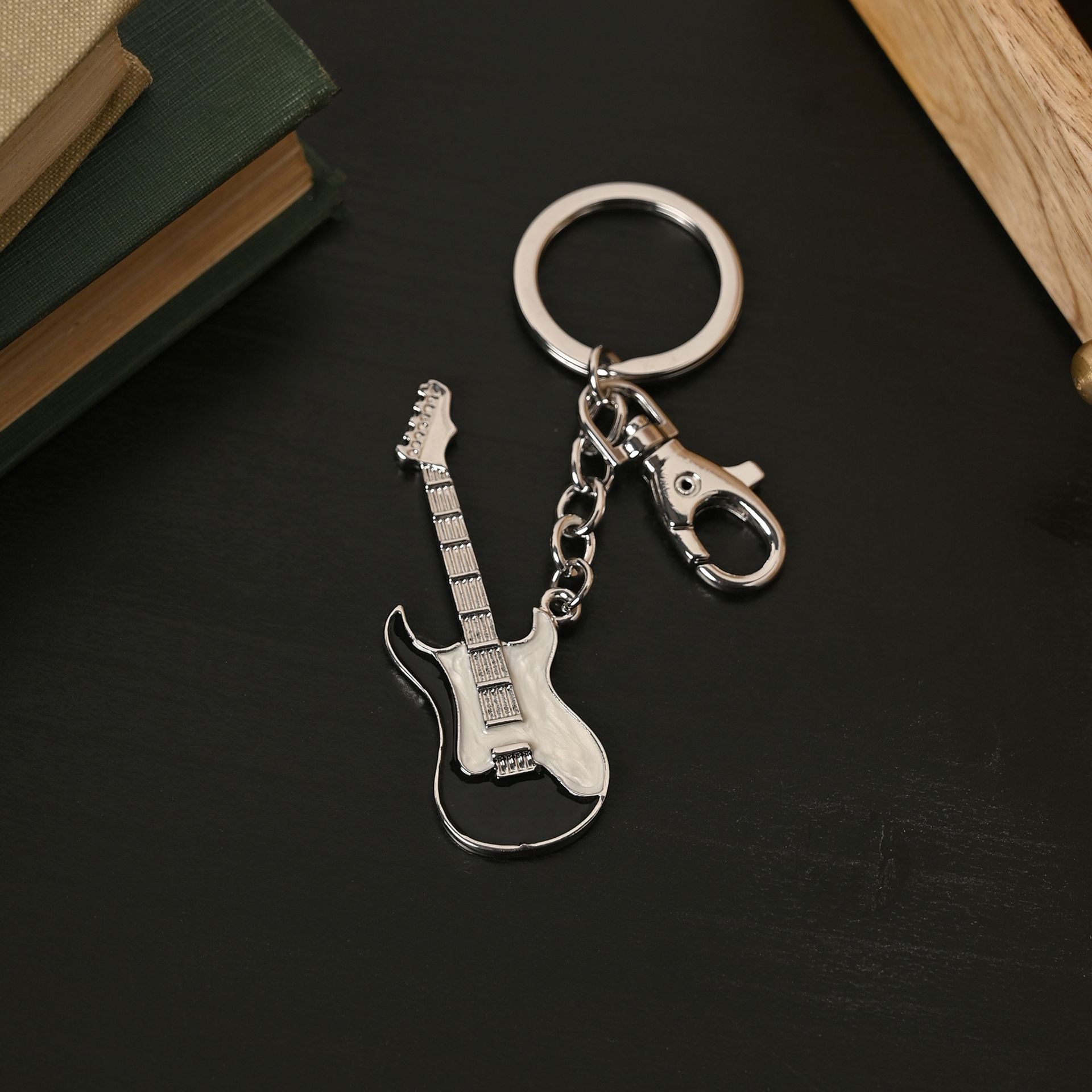 Hobbies Guitar Keyring