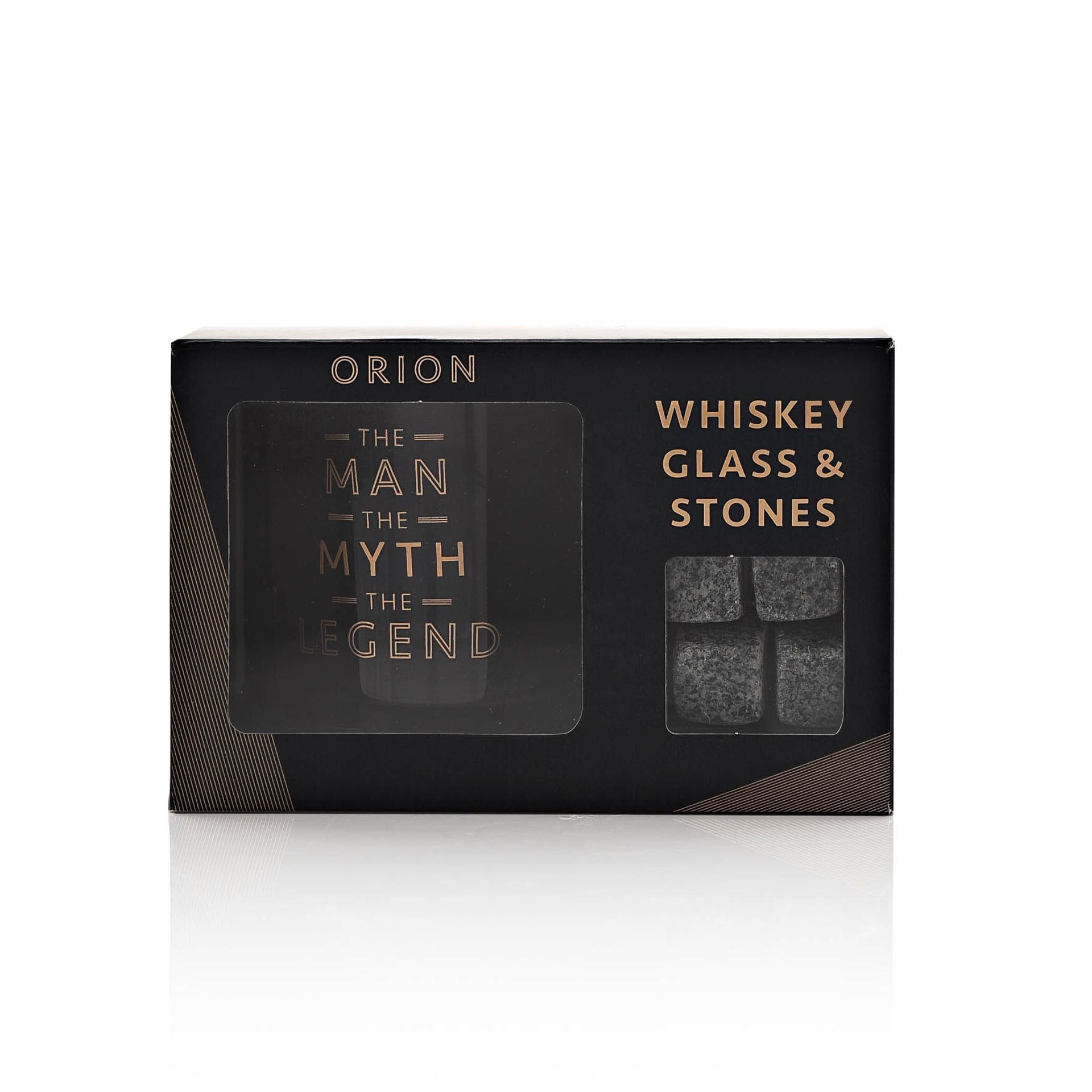 Hotchpotch Orion Whiskey Glass & Stones - The Man, The Myth, The Legend