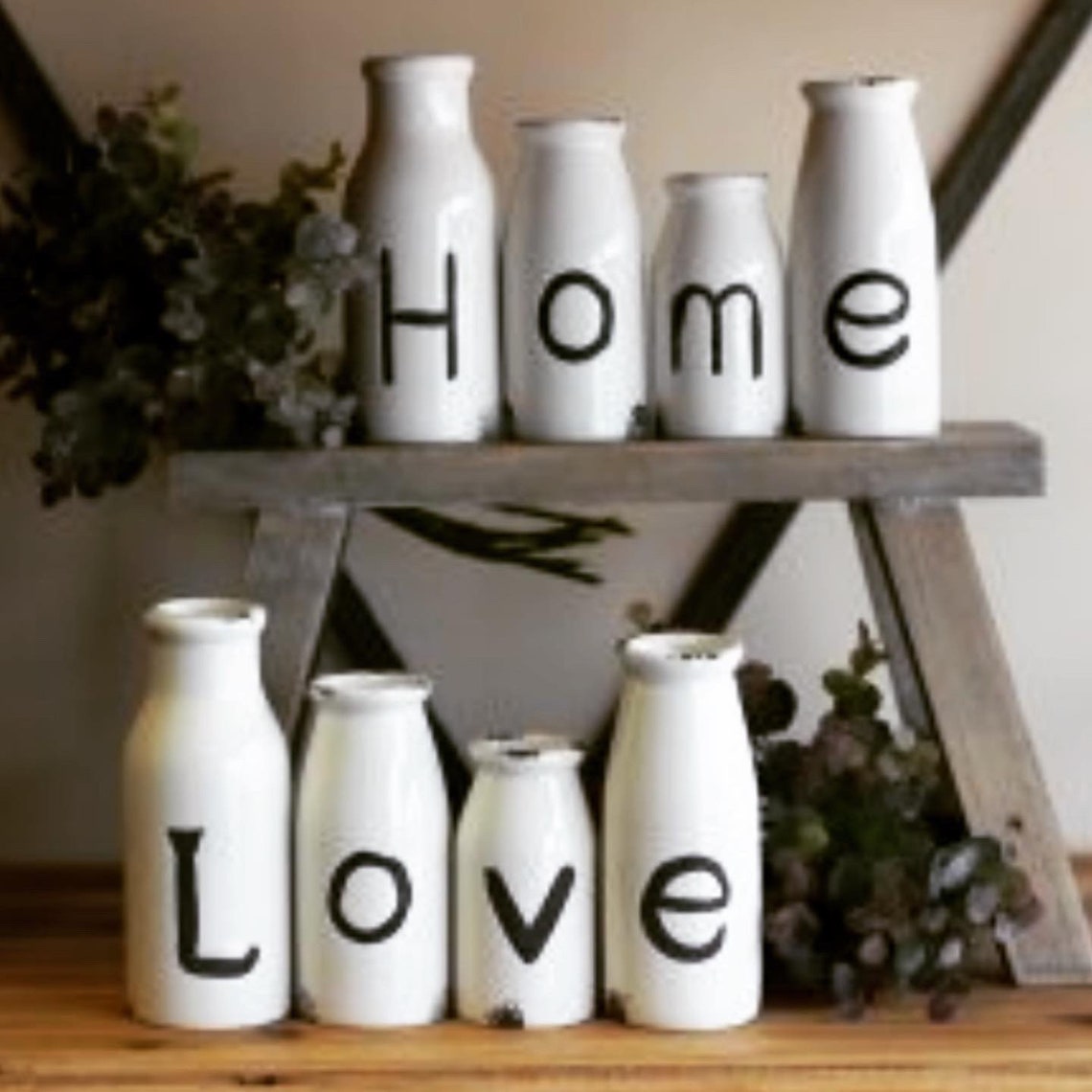 Love Bottle Vases