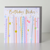 Belly Button Birthday Wishes Candle card
