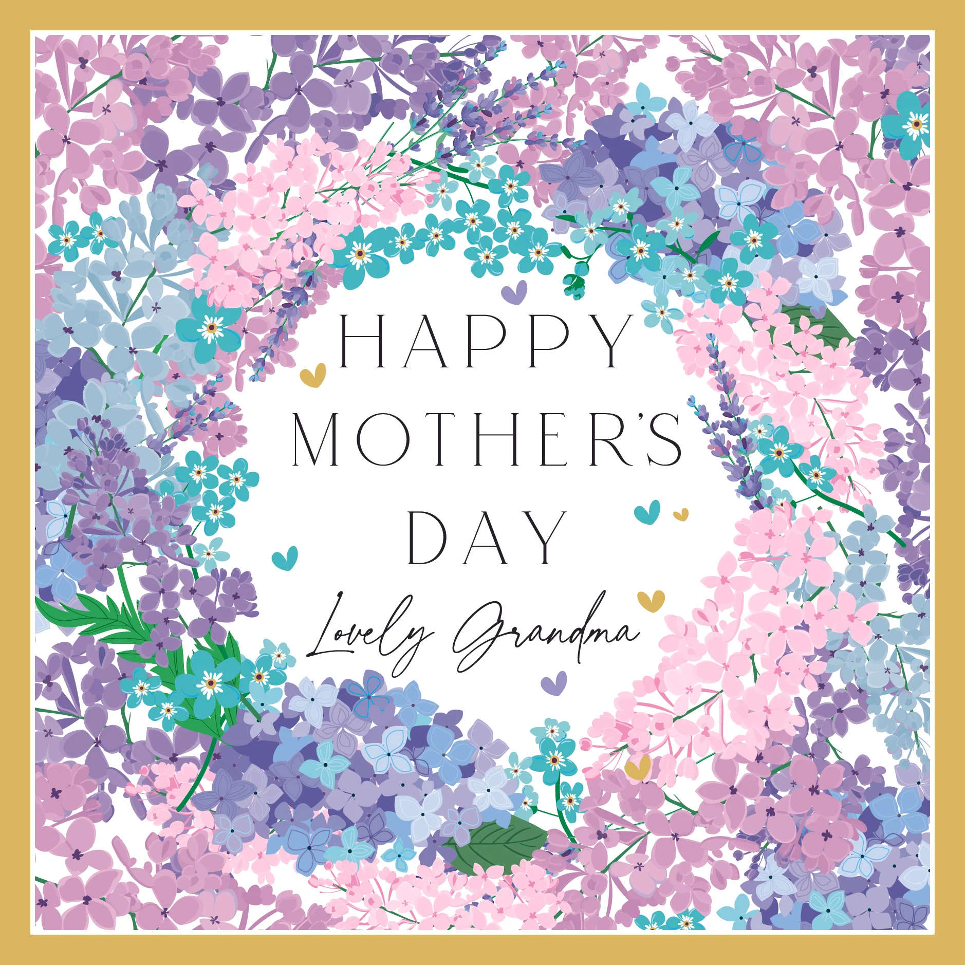 Belly Button Botanique Lovely Grandma Mother's Day Card - More Than Just a Gift | Narborough Hall