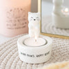 Warm Paws Cat Tealight Holder