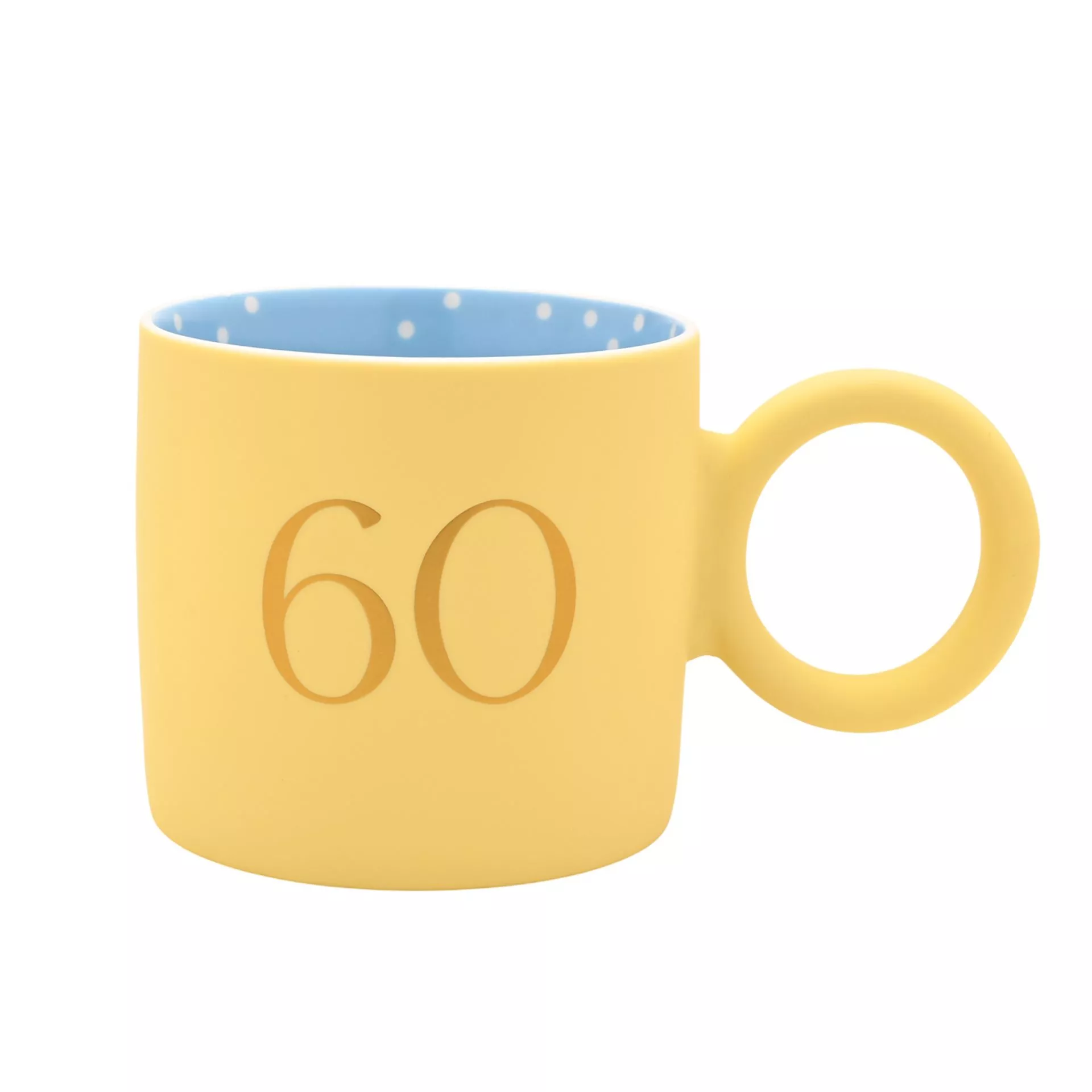 60 Yellow Confetti Mug
