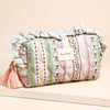 Lisa Angel Small Vintage Quilted Wash Bag