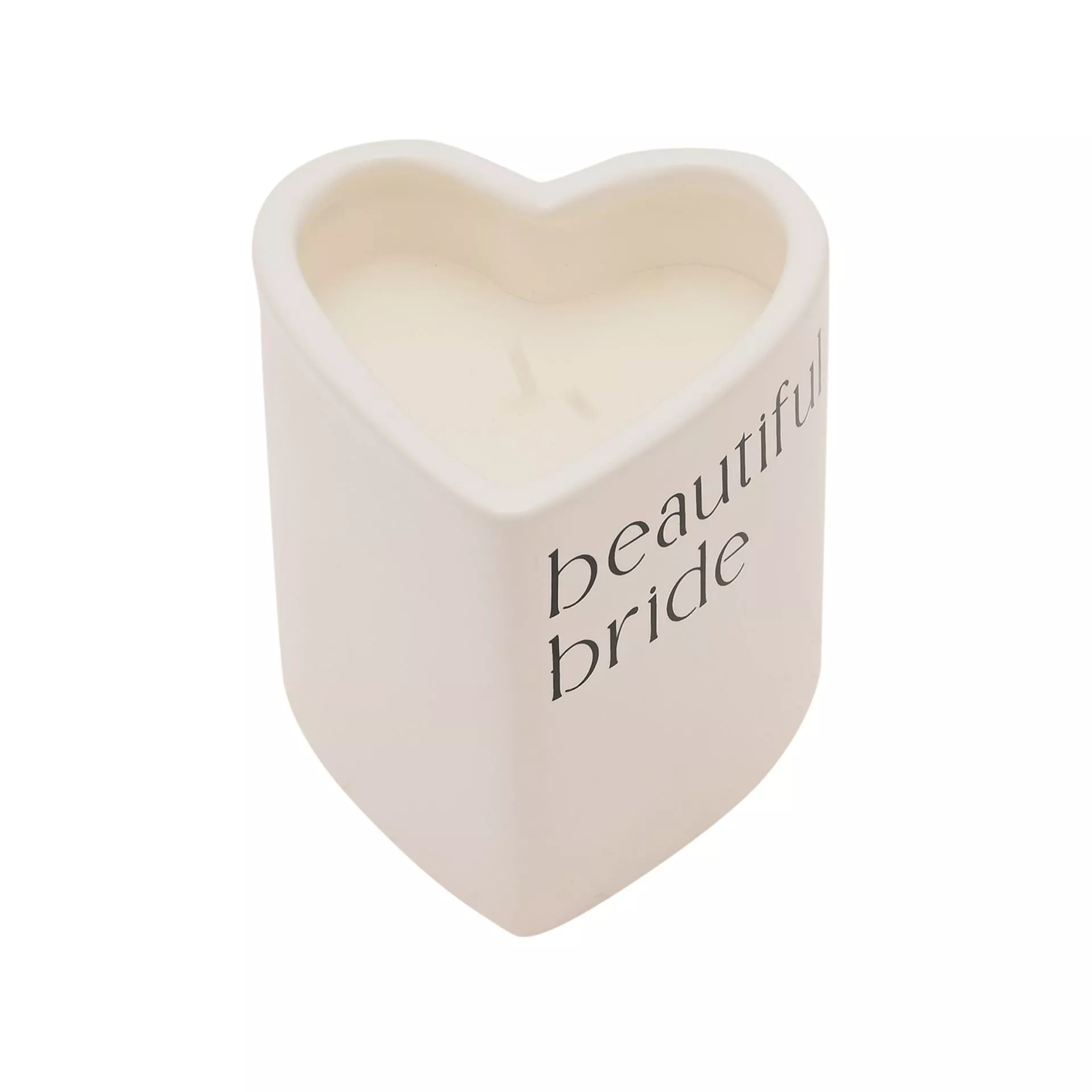 Amore Heart Candle - Bride - More Than Just a Gift | Narborough Hall