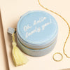 Lisa Angel Hello Lovely Round Jewellery Box
