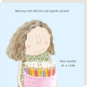 Rosie Made A Thing Brighter Place Birthday Card - More Than Just a Gift | Narborough Hall