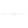Sterling Silver Triple Circle Bracelet