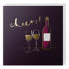 Vanilla Cheers Wine Card