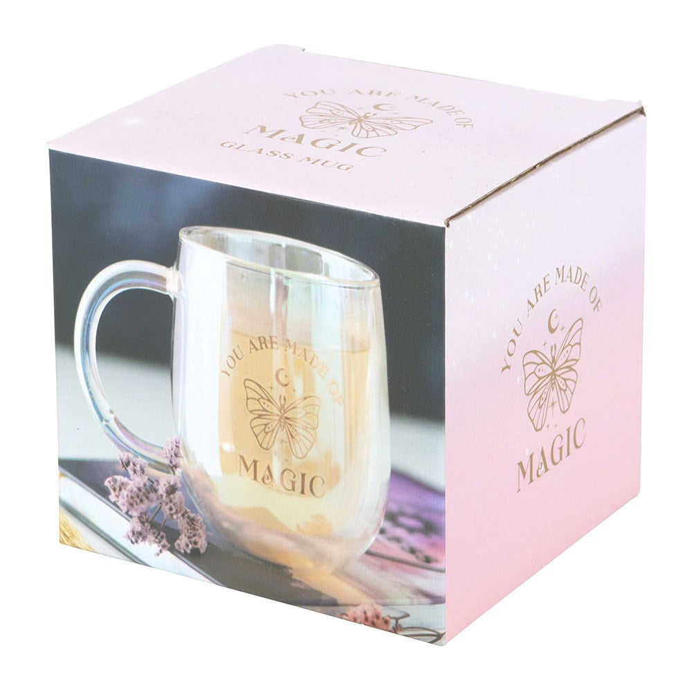 You Are Made of Magic Double Walled Glass Mug