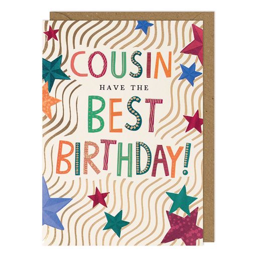 Hudson Cousin Birthday Card
