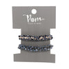 Pom Black Mix Crystal Hairbands