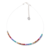 Carrie Elspeth Pearl Rainbow Links Necklace