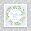Flutter on the Breeze Wedding Day Card