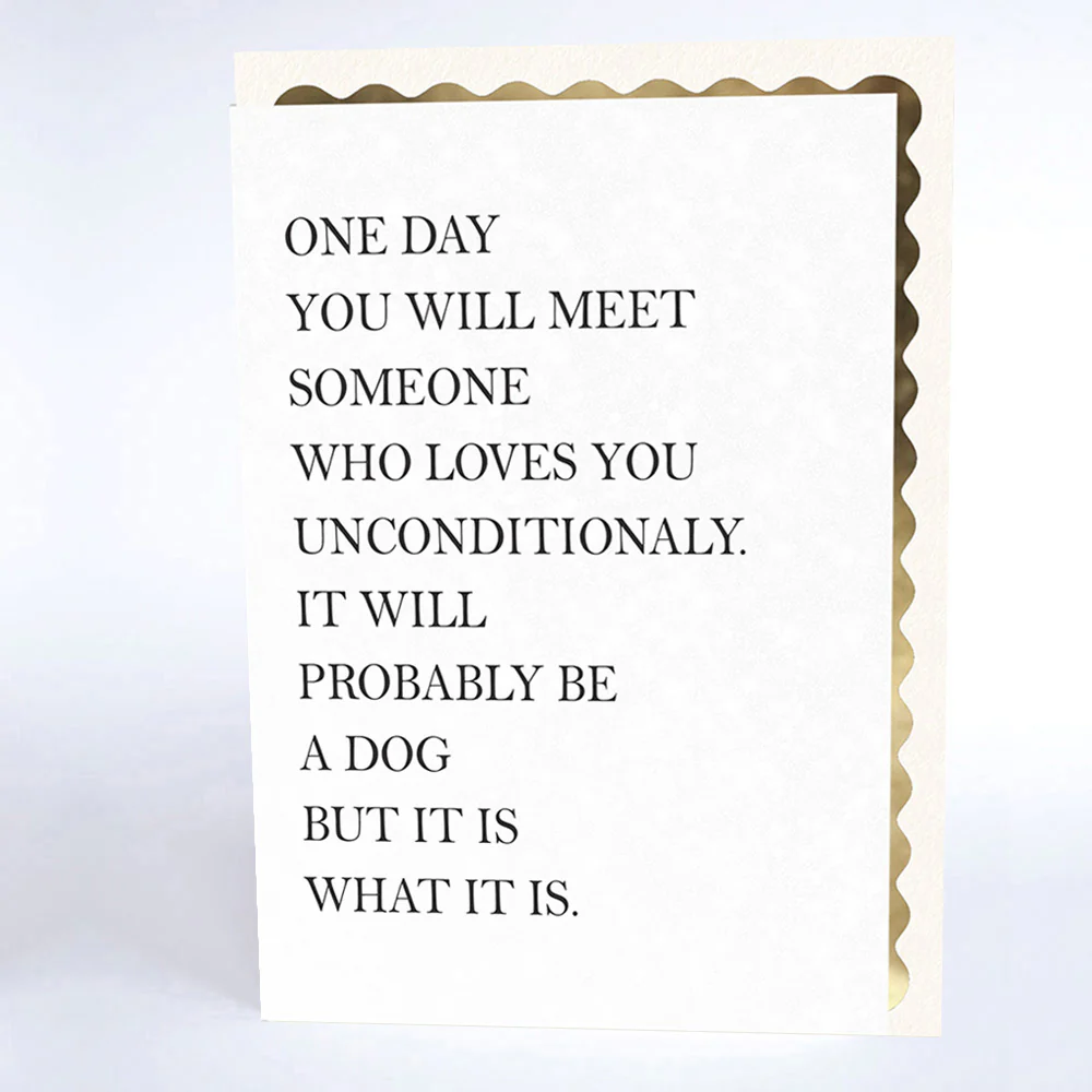 Musings & Mayhem You Will Meet Someone Card