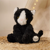 Softies Crumpet the Plush Black & White Cat