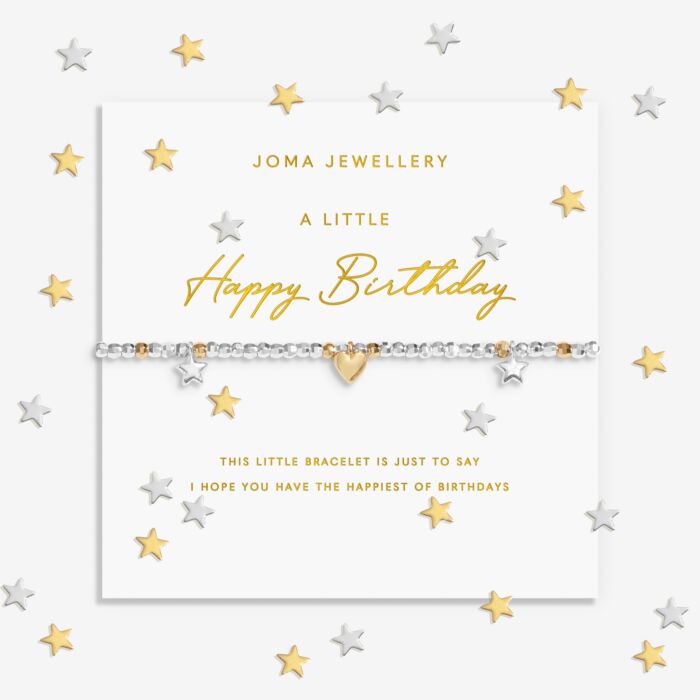 Joma Sparkle A Little Happy Birthday Bracelet - More Than Just a Gift | Narborough Hall