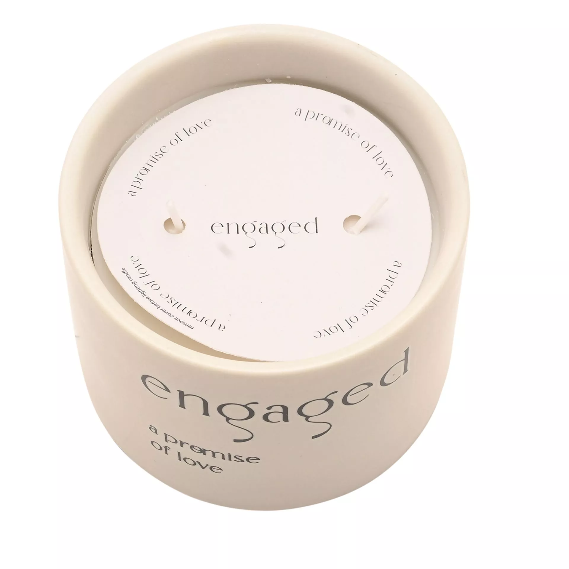Amore Double Wick Candle - Engaged - More Than Just a Gift | Narborough Hall