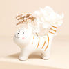 Lisa Angel Cat Ceramic Bud Vase